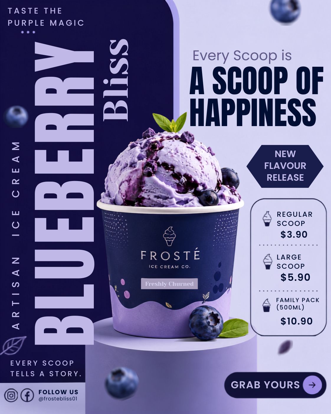 Frosté — Blueberry Bliss