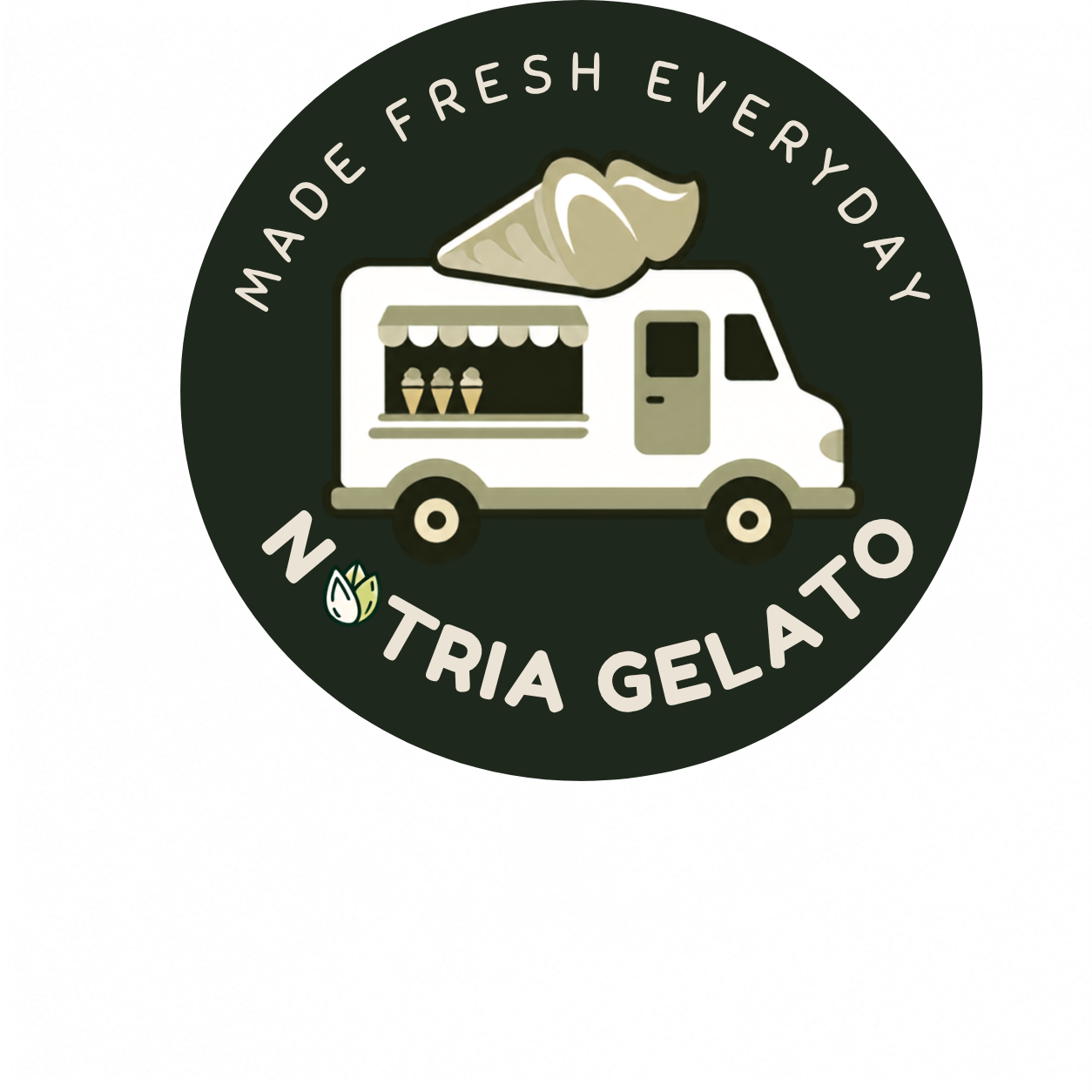 Nutria Gelato — Logo